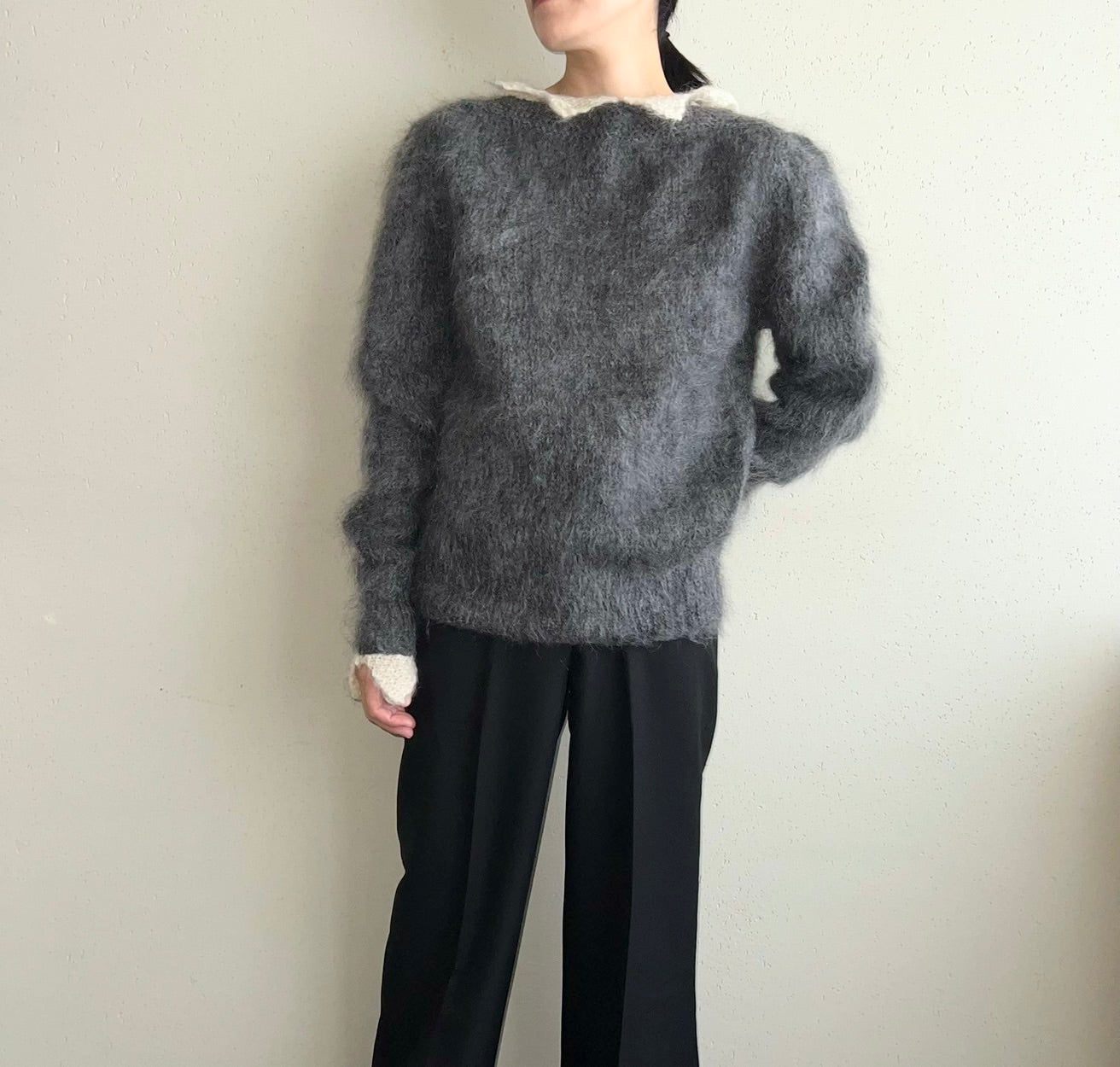 80s Design Hand Knit