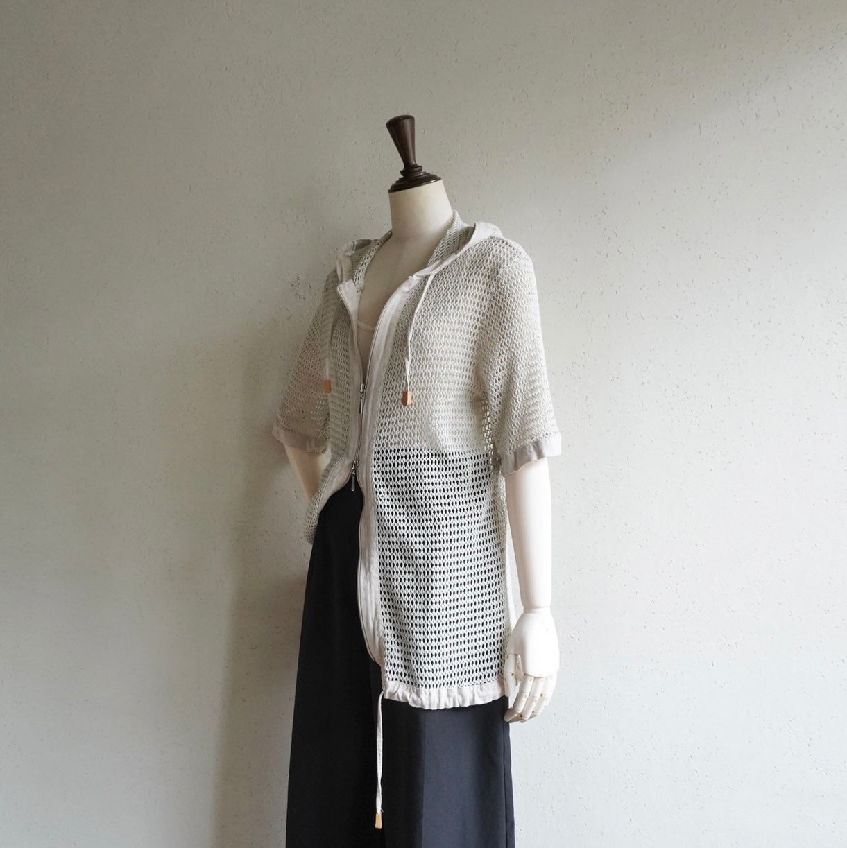 90s Double Zip Mesh Jacket