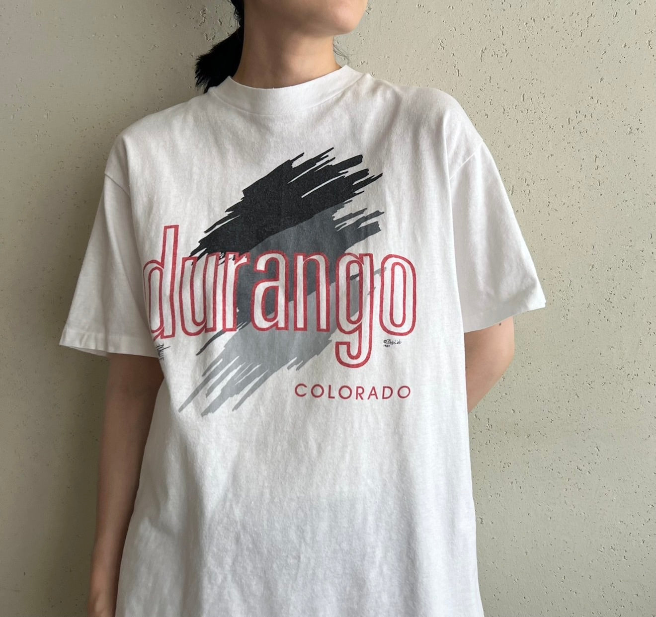 80s Printed T-shirt Made in USA