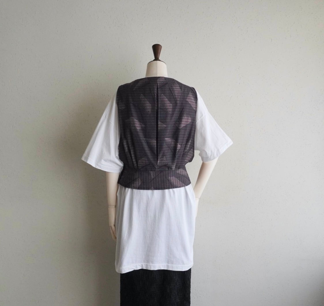 90s Slit Design Vest