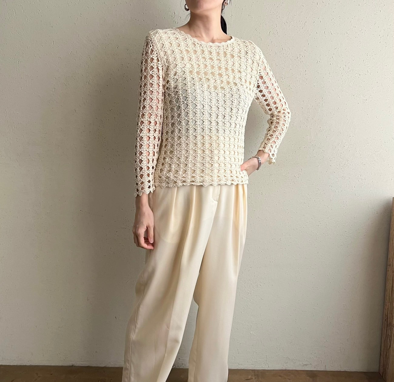 90s Crochet Top