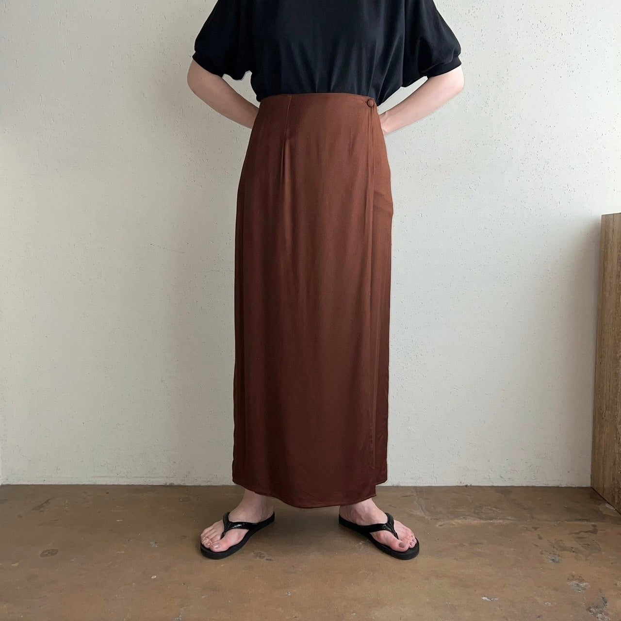 90s Rayon Skirt