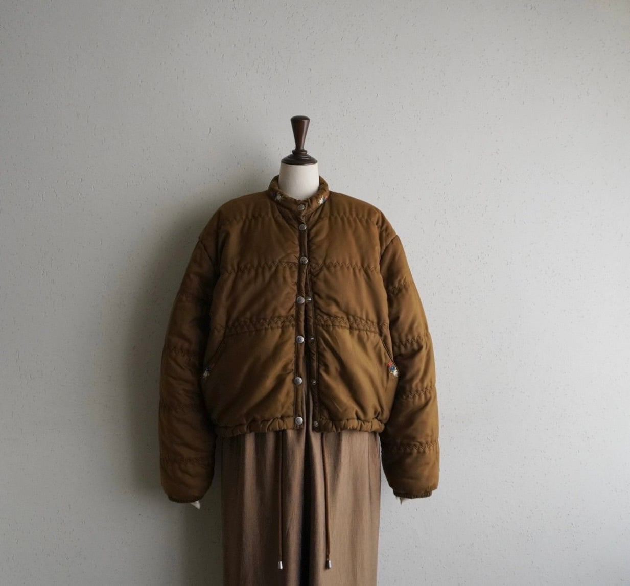 90s Embroidery Jacket Made in Italy