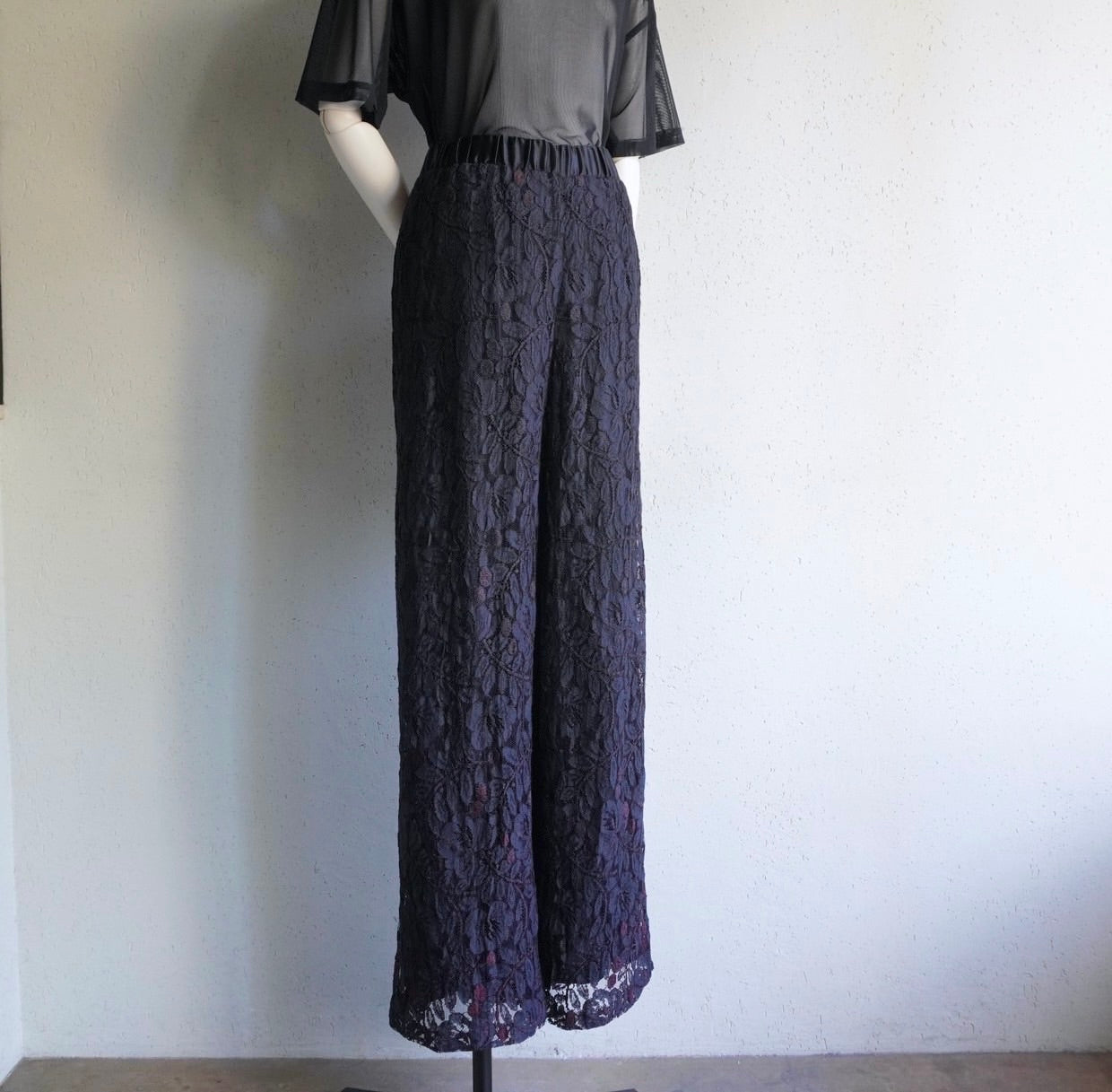 80s "Mark Eisen"Lace Pants
