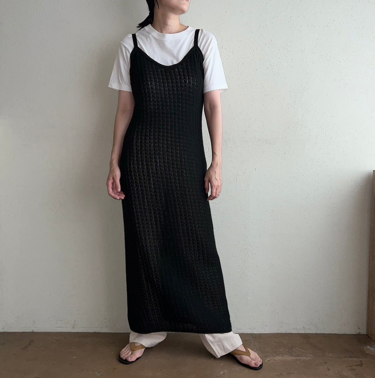 90s EURO Crochet Dress
