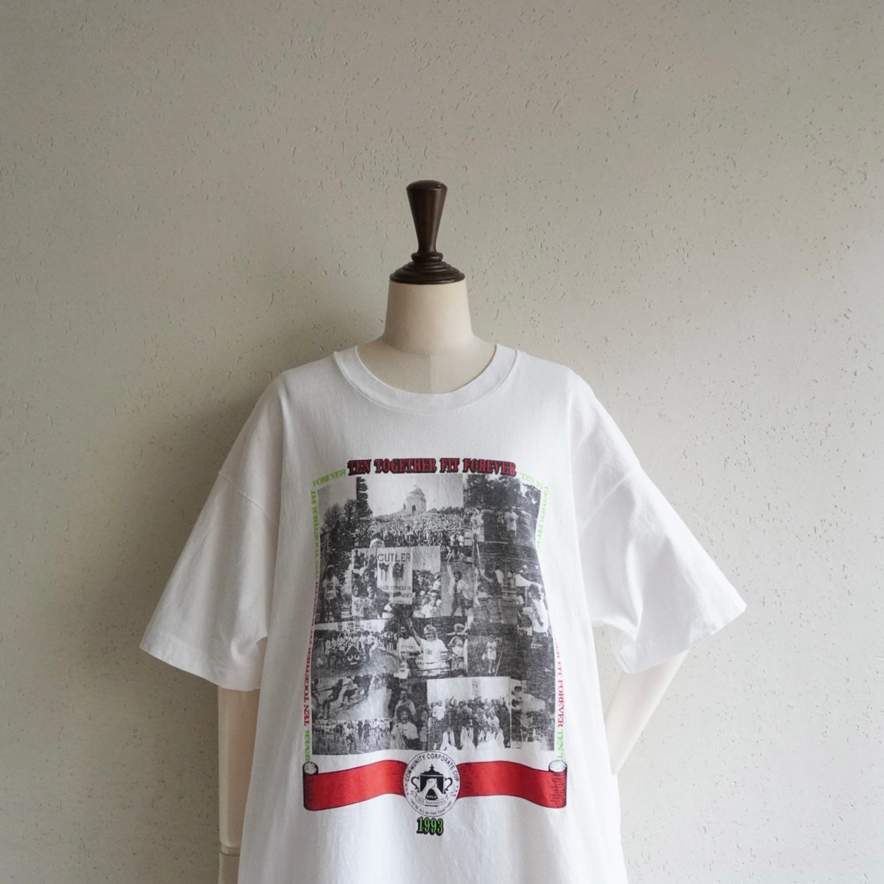 90s Photo Printed T-shirt Made in USA