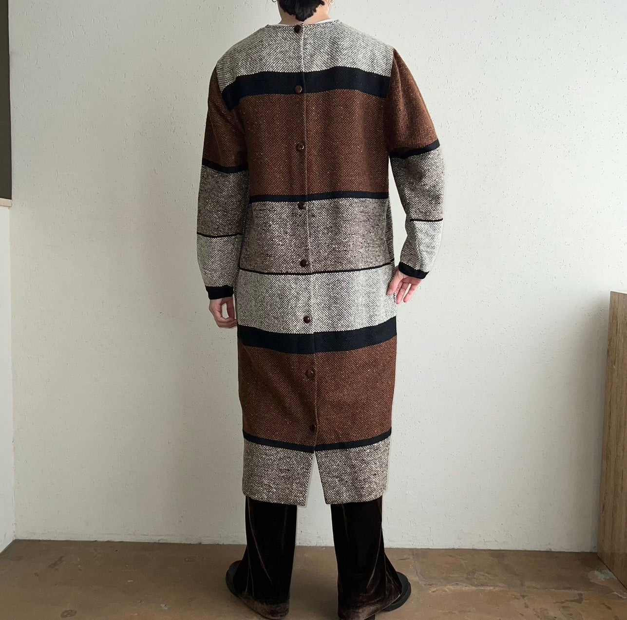 80s "annalisa ferro" Wool Dress Made in Italy
