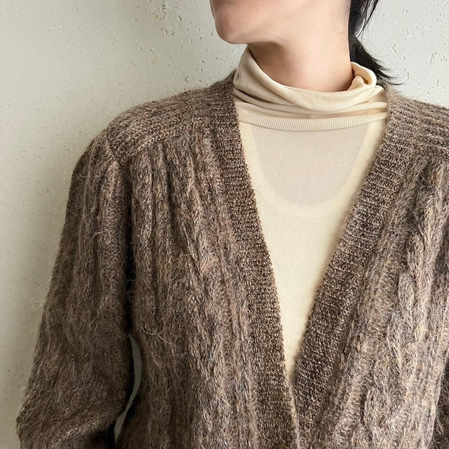 80s Knit Cardigan