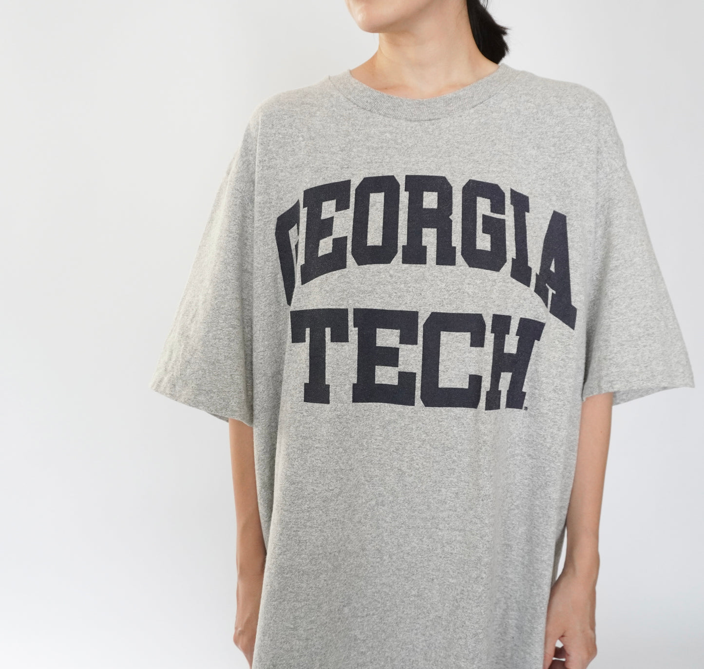 90s Printed Big T-shirt Made in USA