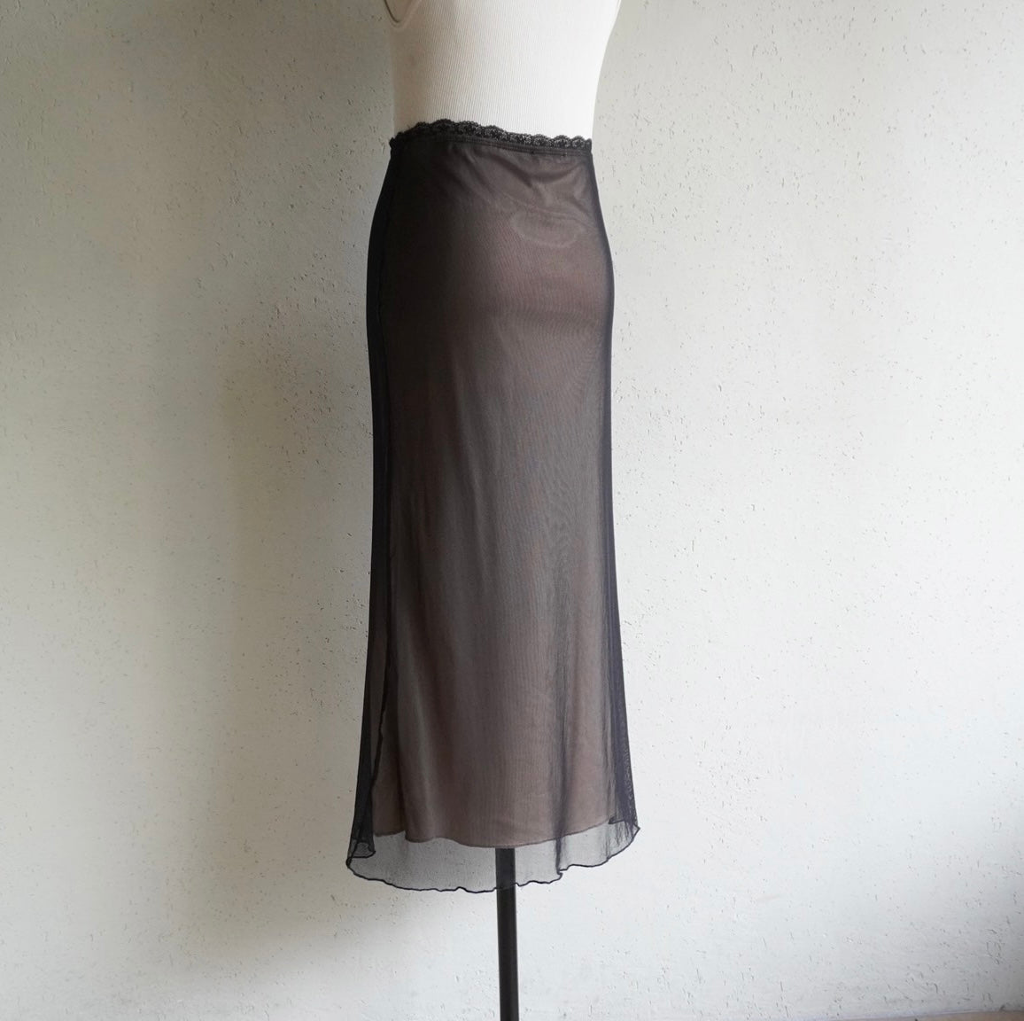 90s Sheer Design Skirt