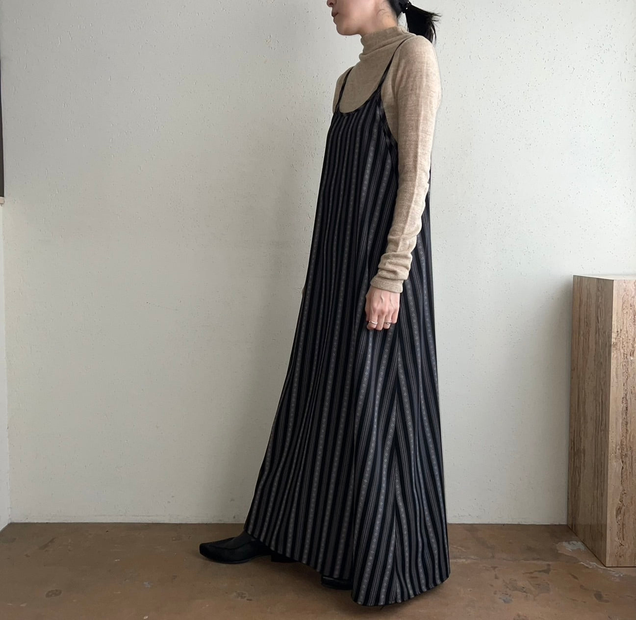 90s Striped Dress Made in USA