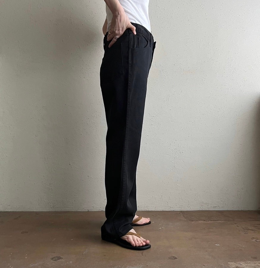 90s "BIG MAC" Black Pants
