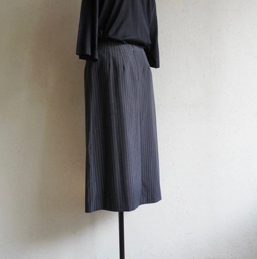90s Striped Skirt Made in USA