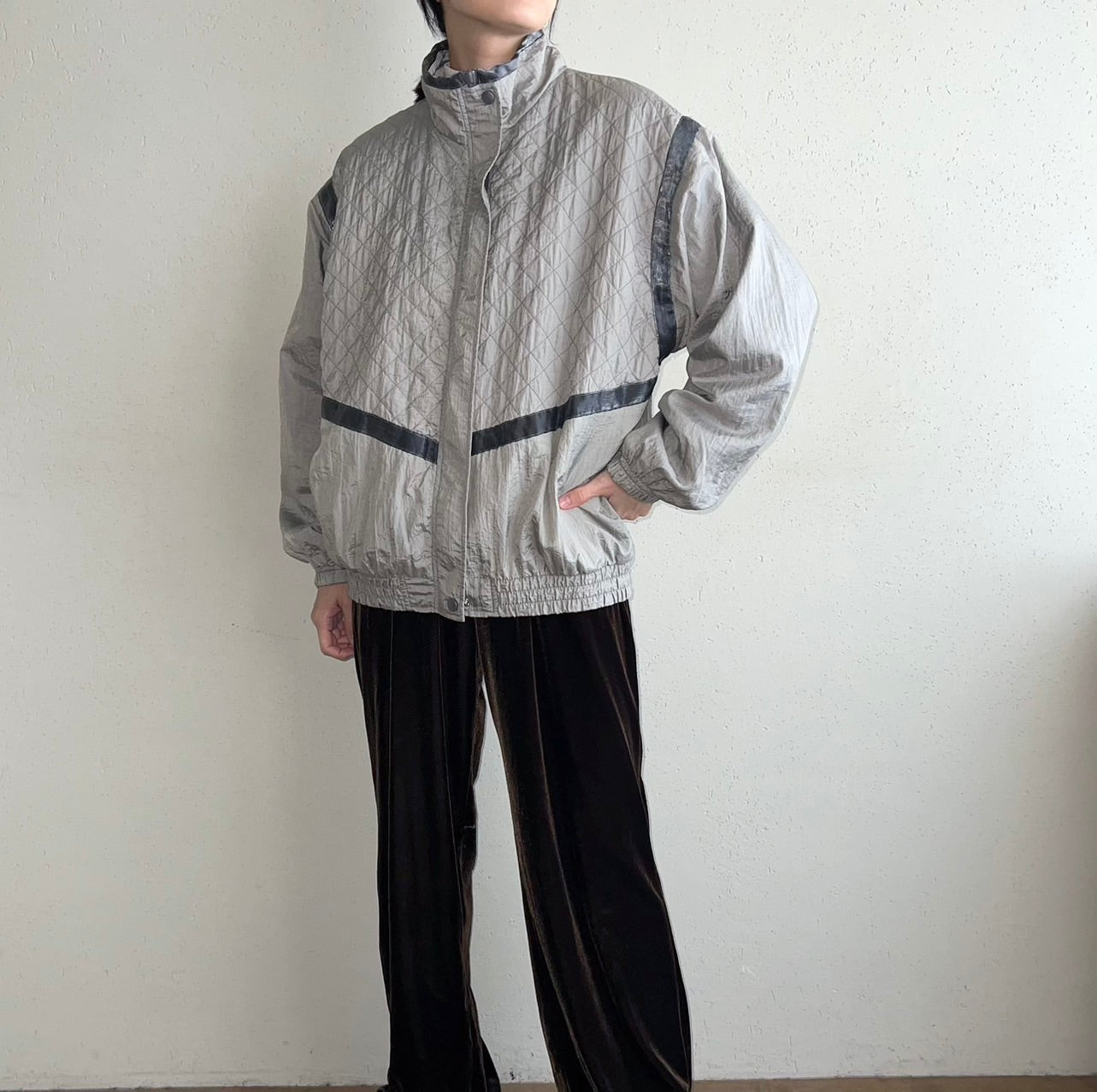 90s Design Nylon Jacket