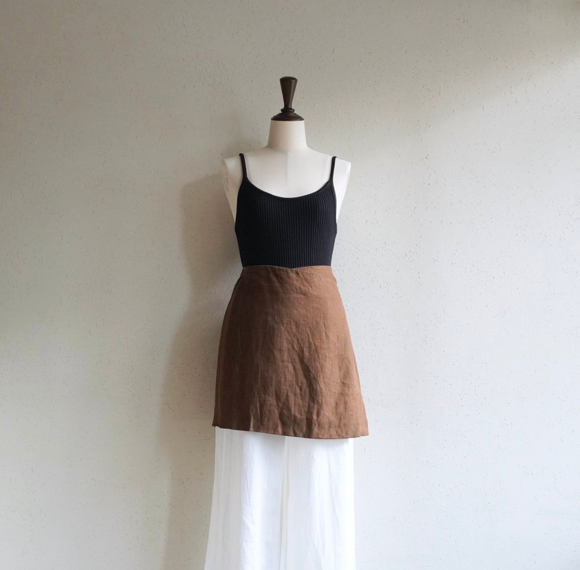 90s Wrap Apron,Skirt Made in ITALY