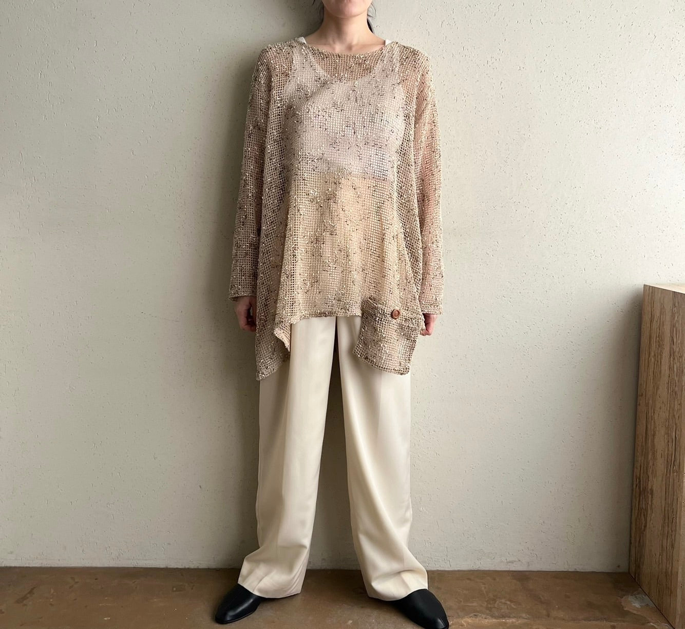90s Mix Mesh Top