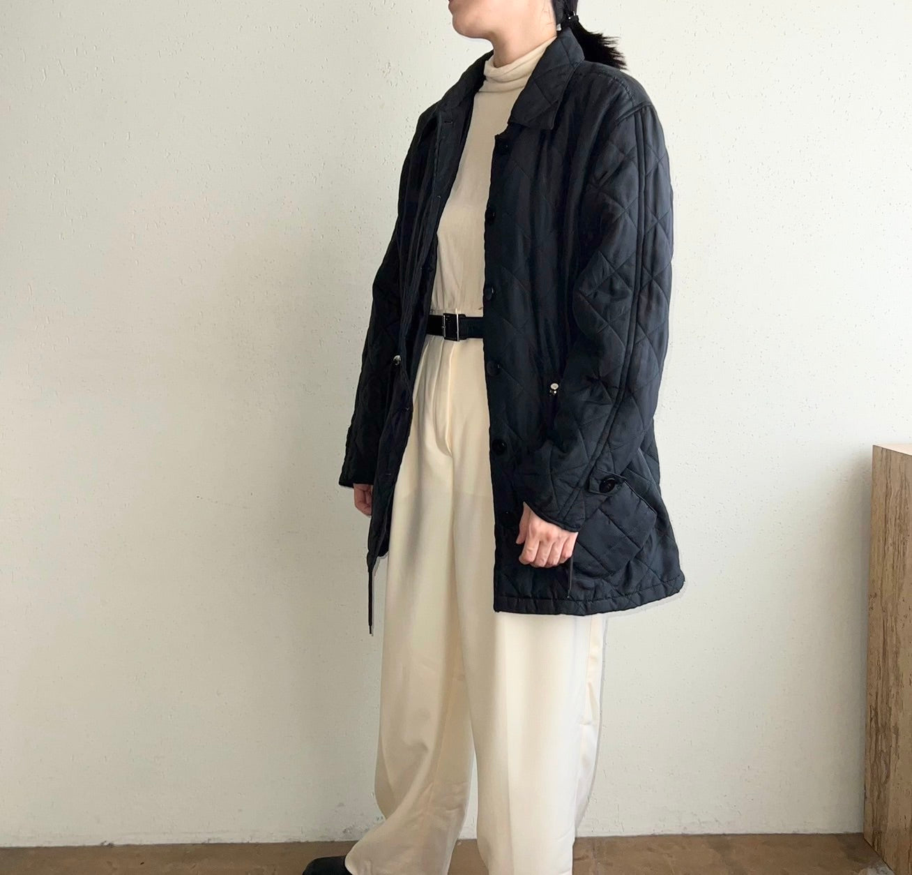 90s Silk Quilted Jacket