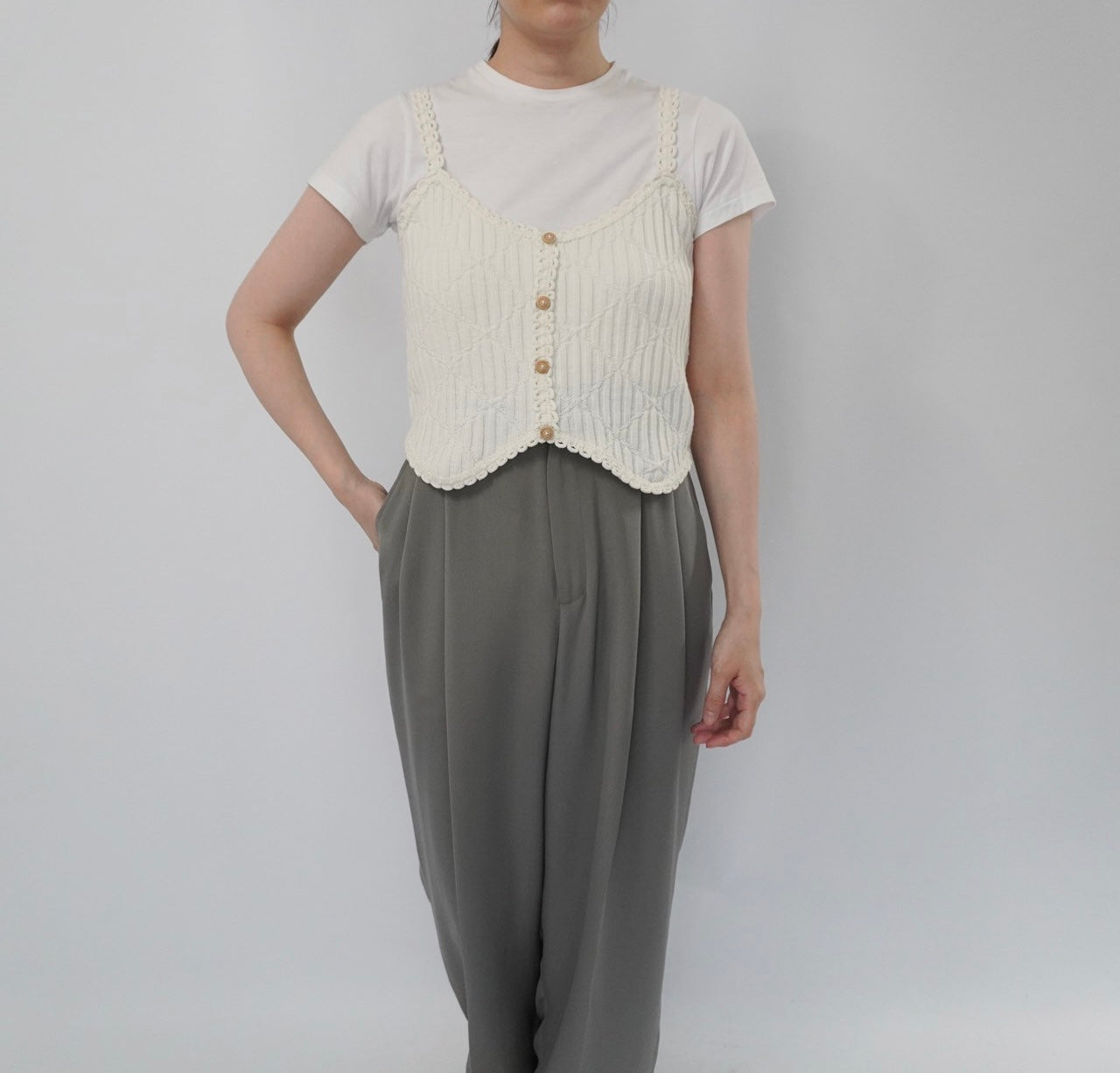 90s Hand Made Cotton Top