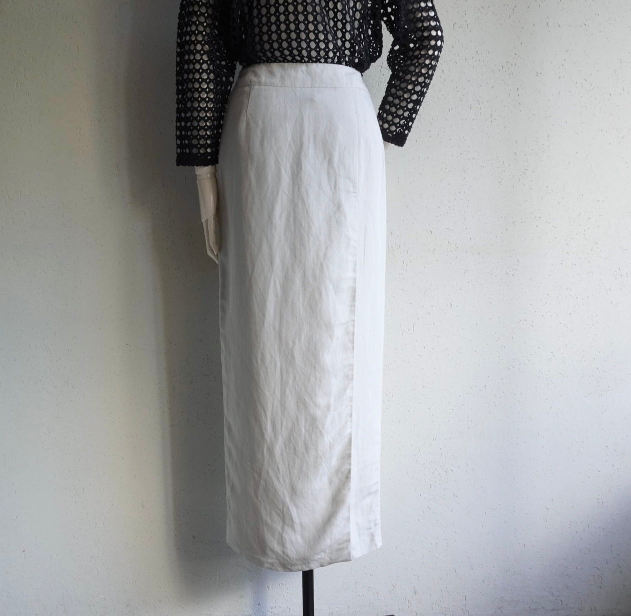 90s "Alberto Fabiani" Slit Design Skirt