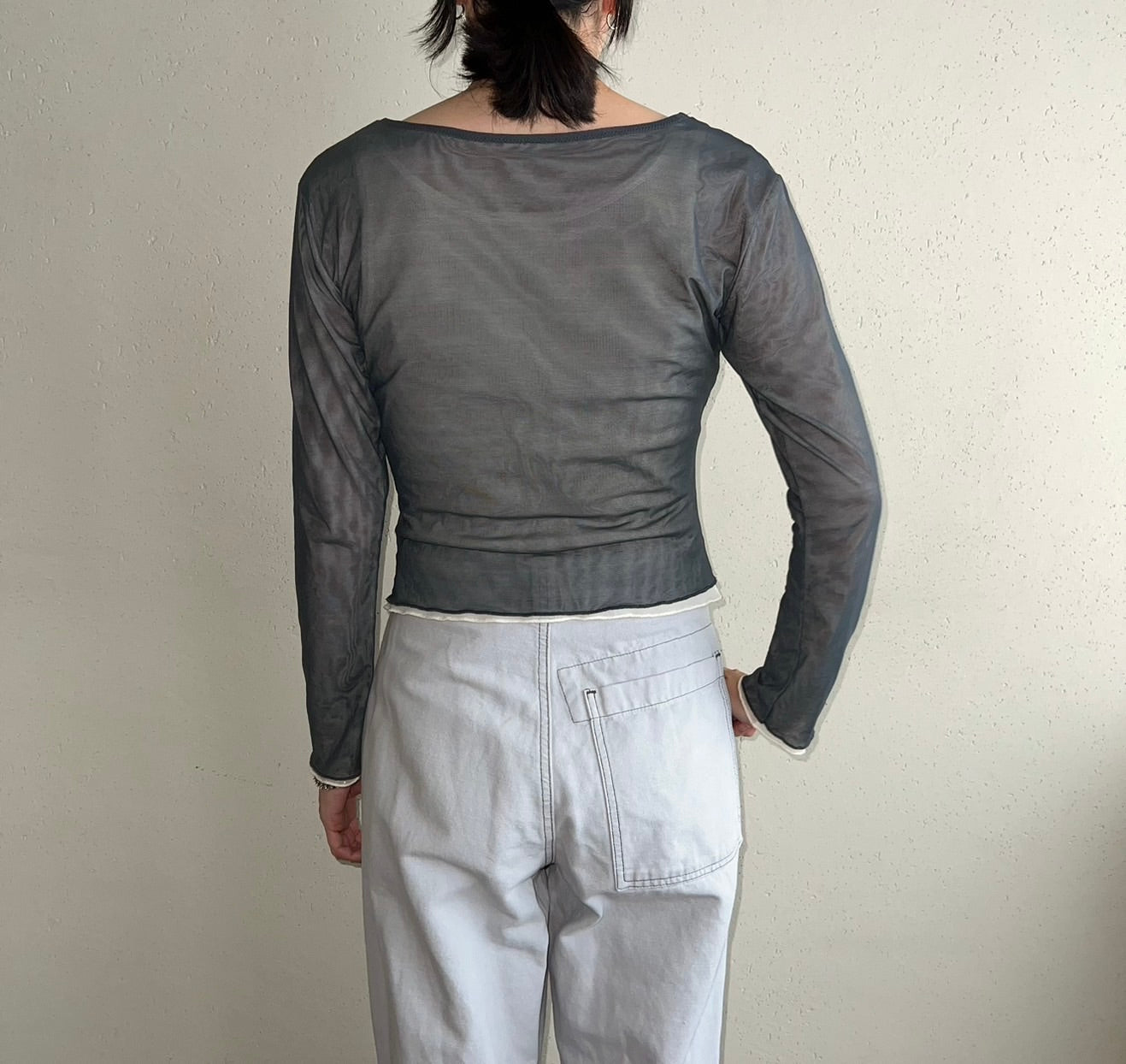 90s Sheer Top Made in Italy