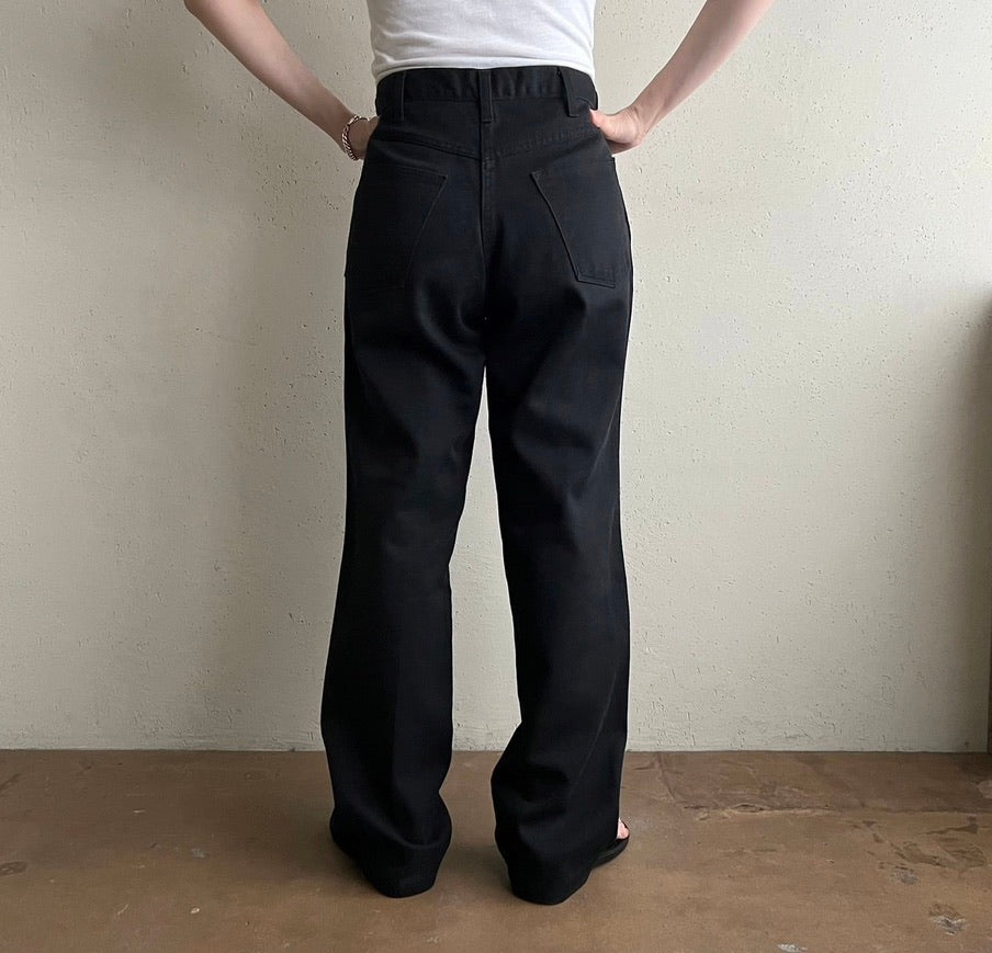 90s "BIG MAC" Black Pants