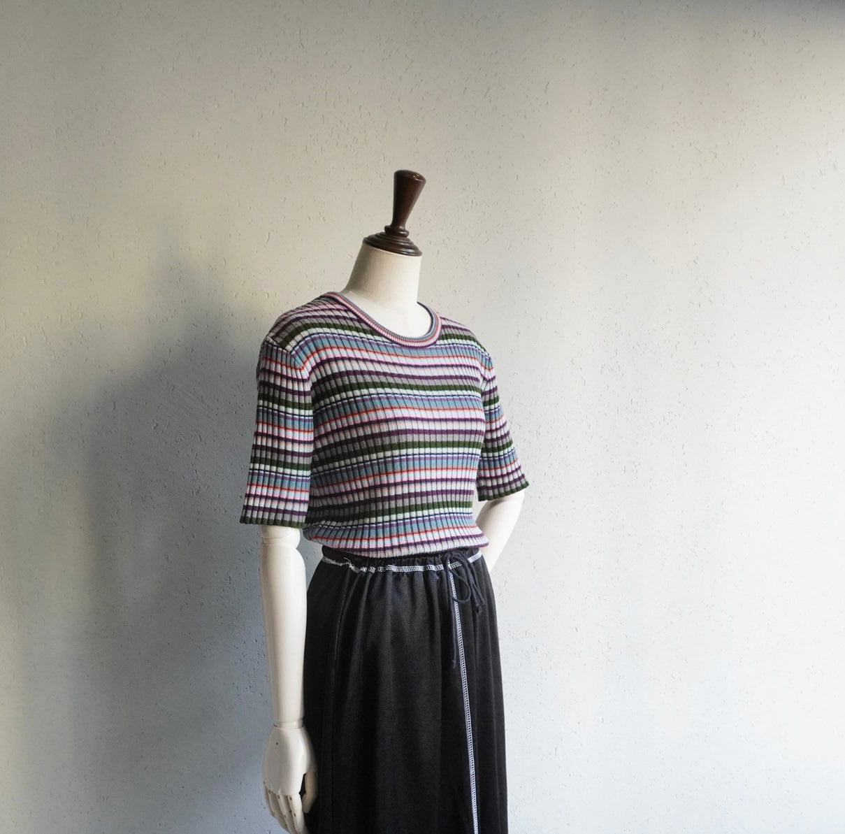 70s Multi Striped Top