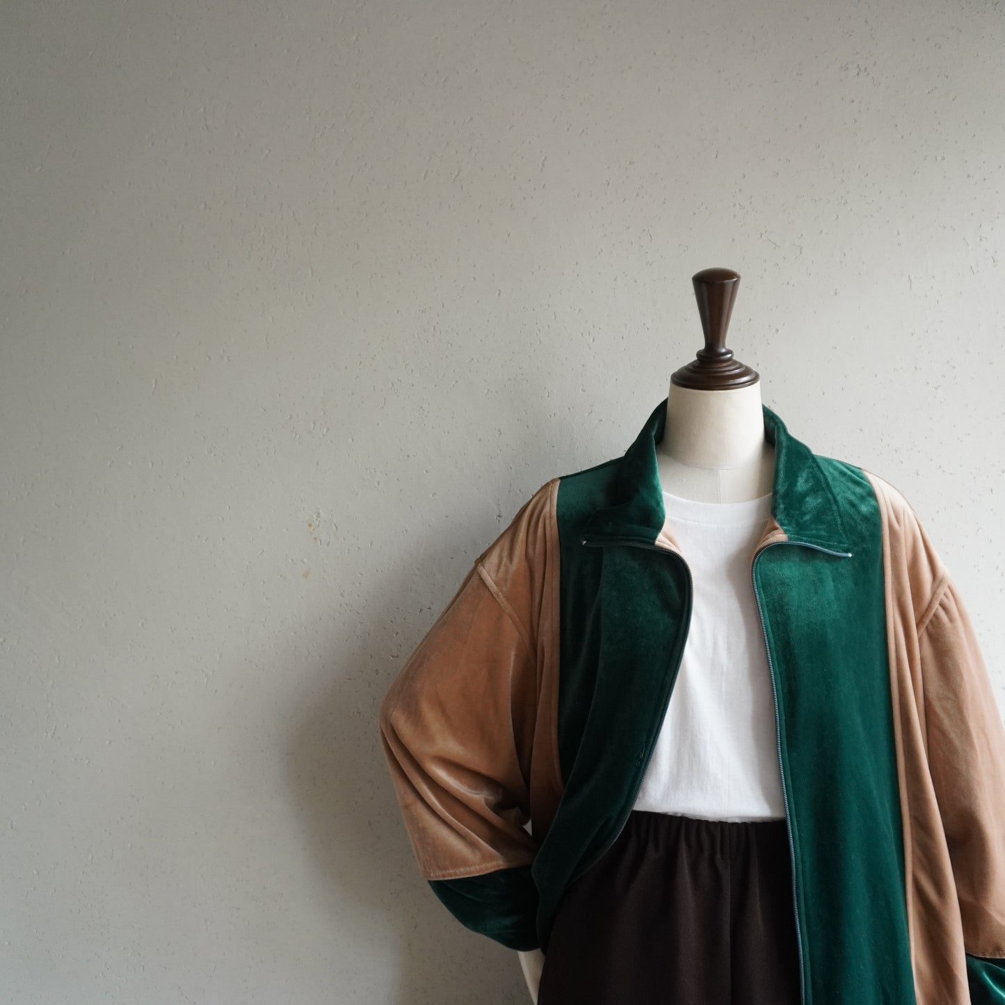 90s Velour Jacket Made in USA