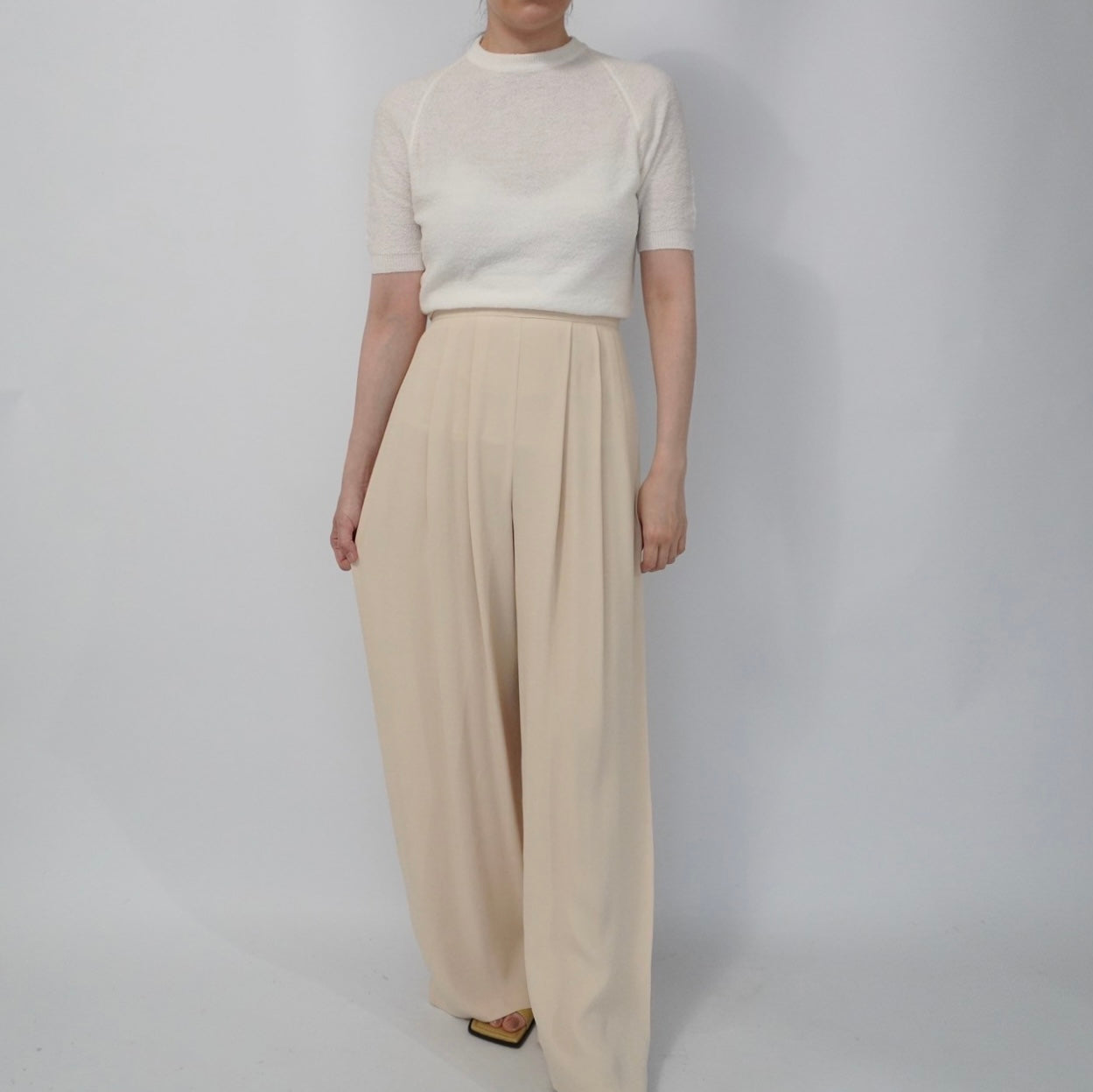 90s Ivoly Wide Pants Made in USA