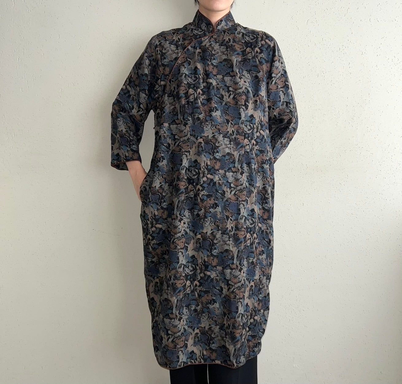 80s Asian Design Dress