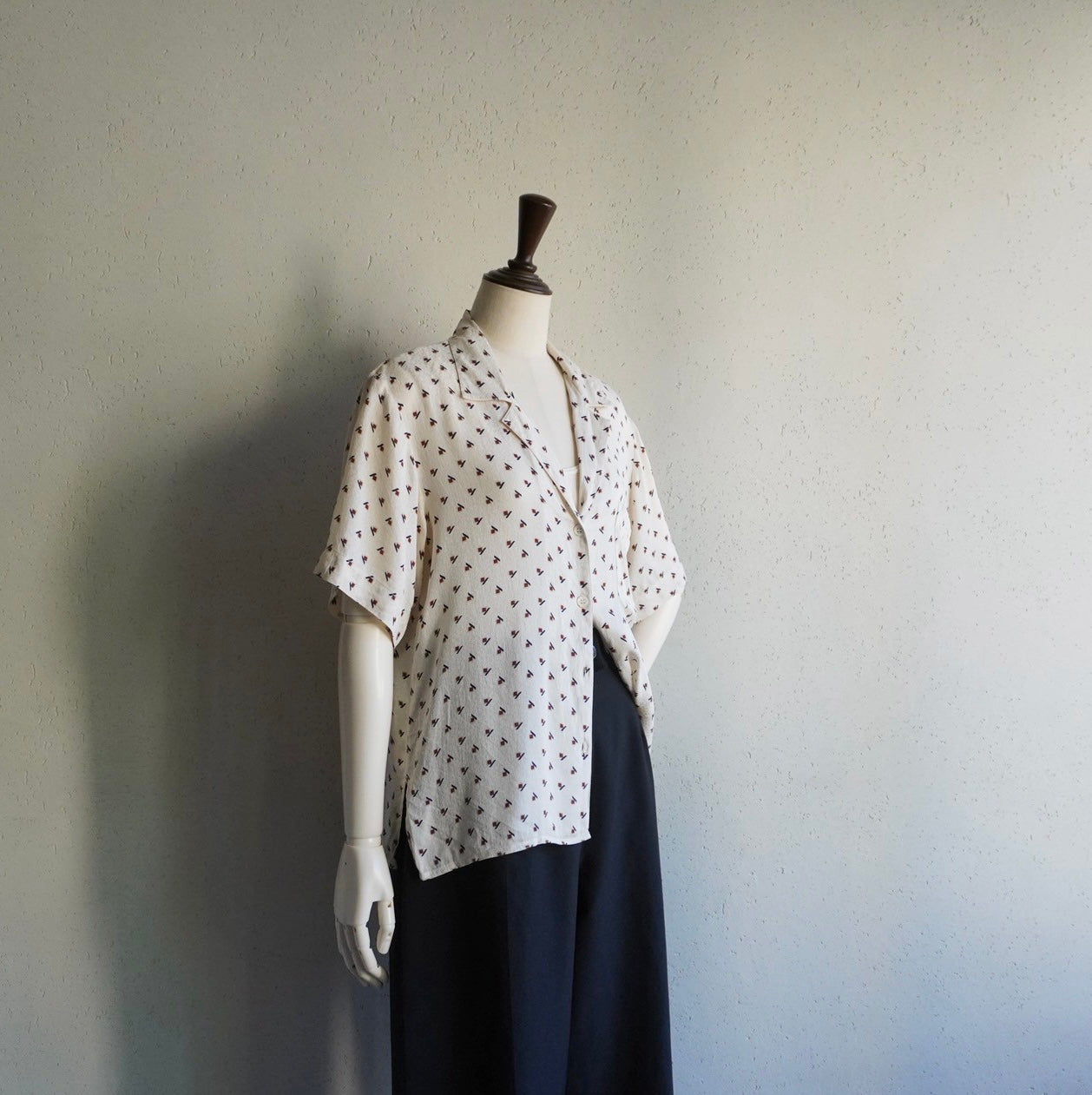 90s "ANN TAYLOR" Silk Shirt