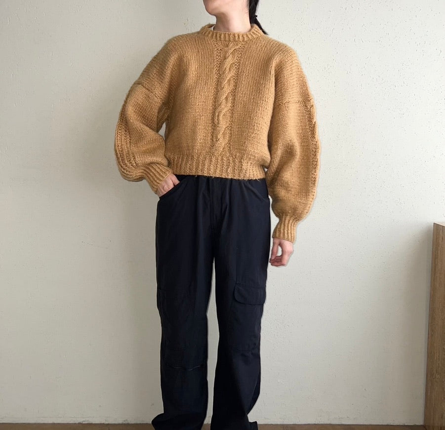 80s Cropped Knit