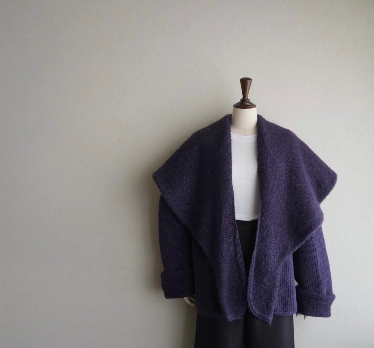 90s Knit Jacket Made in France Dead Stock