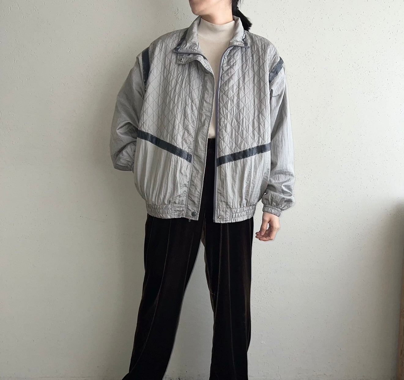 90s Design Nylon Jacket