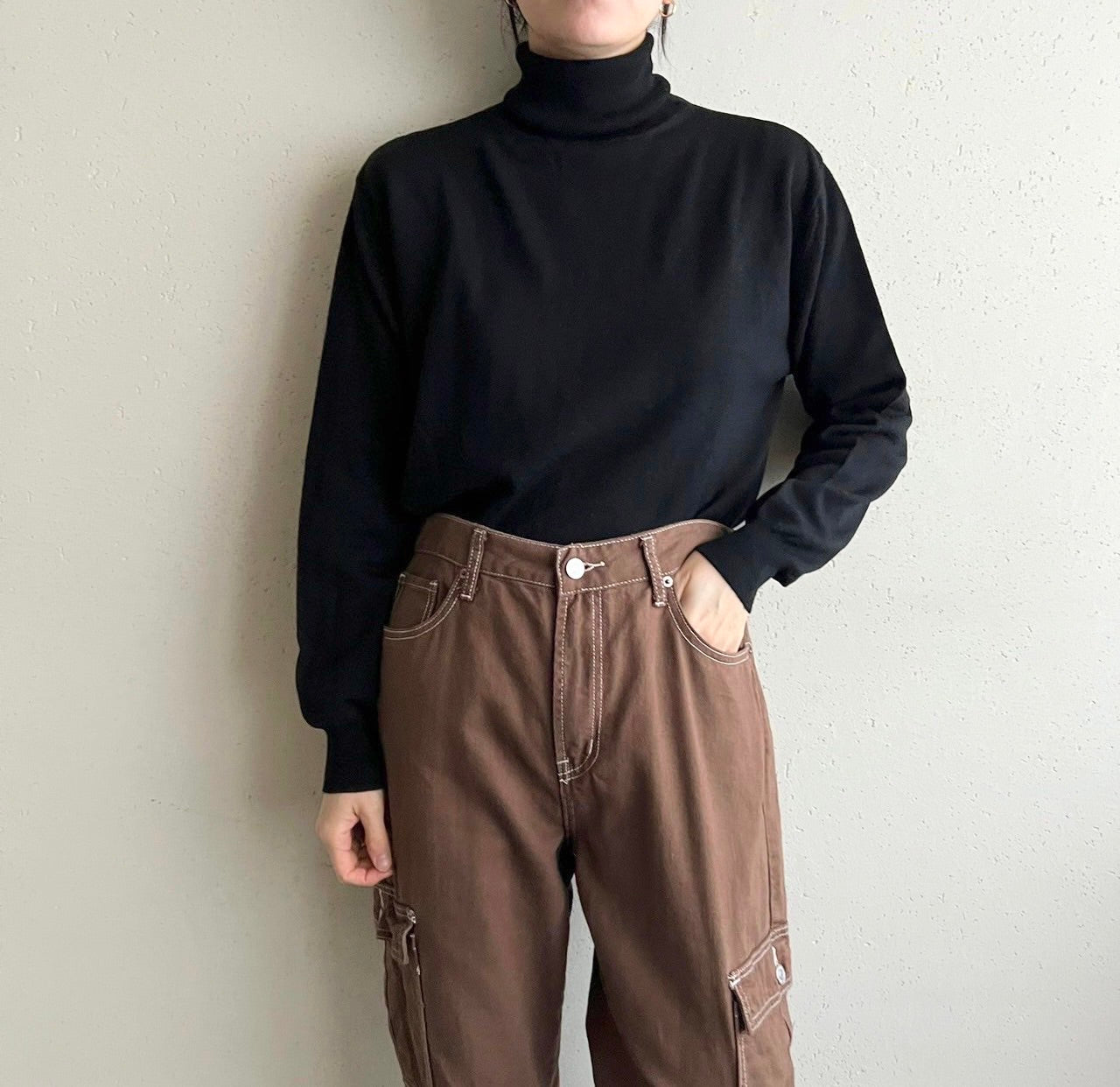 90s Merino Wool Top