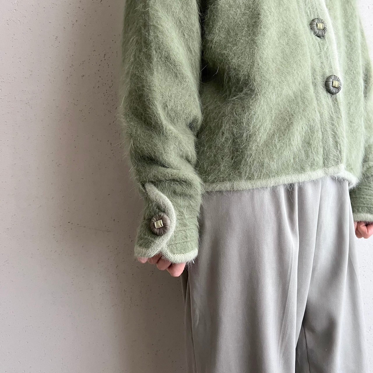 90s Angora Knit Jacket
