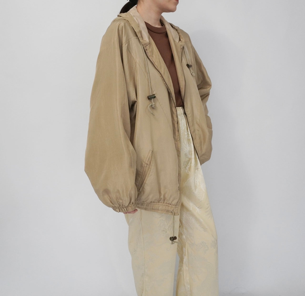90s Silk Light Jacket