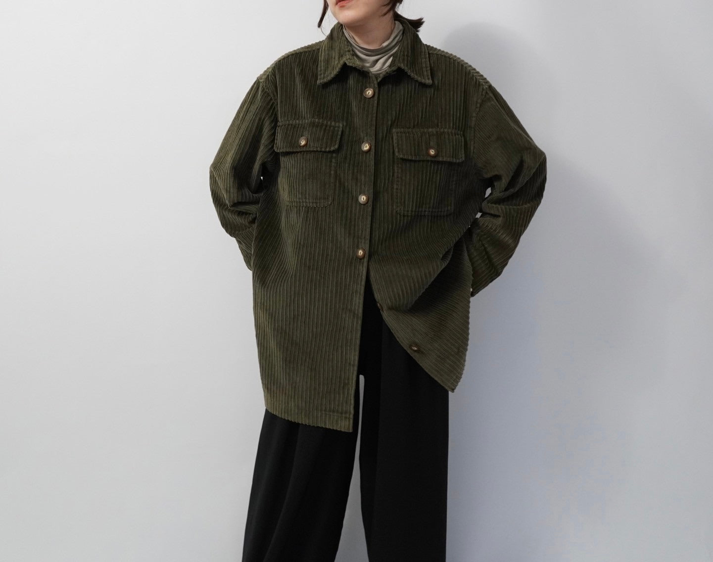 90s Corduroy Shirt, Jacket