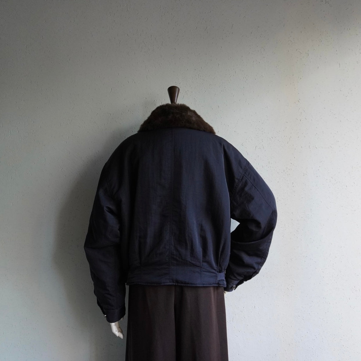 90s Black Nylon Jacket
