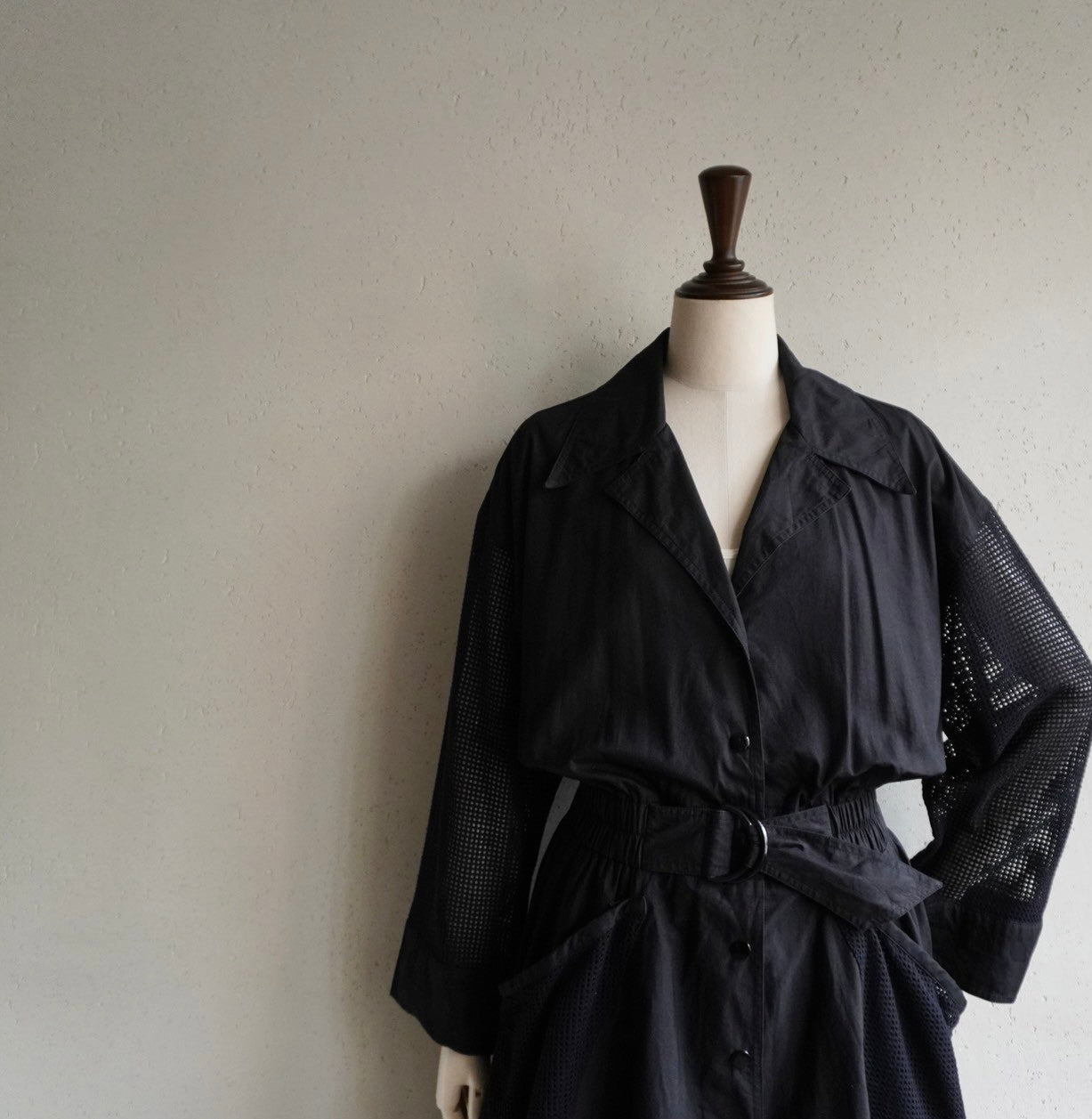 80s Mesh Dress Made in USA