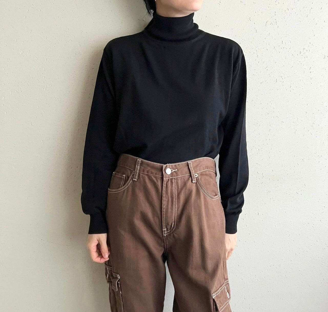 90s Merino Wool Top