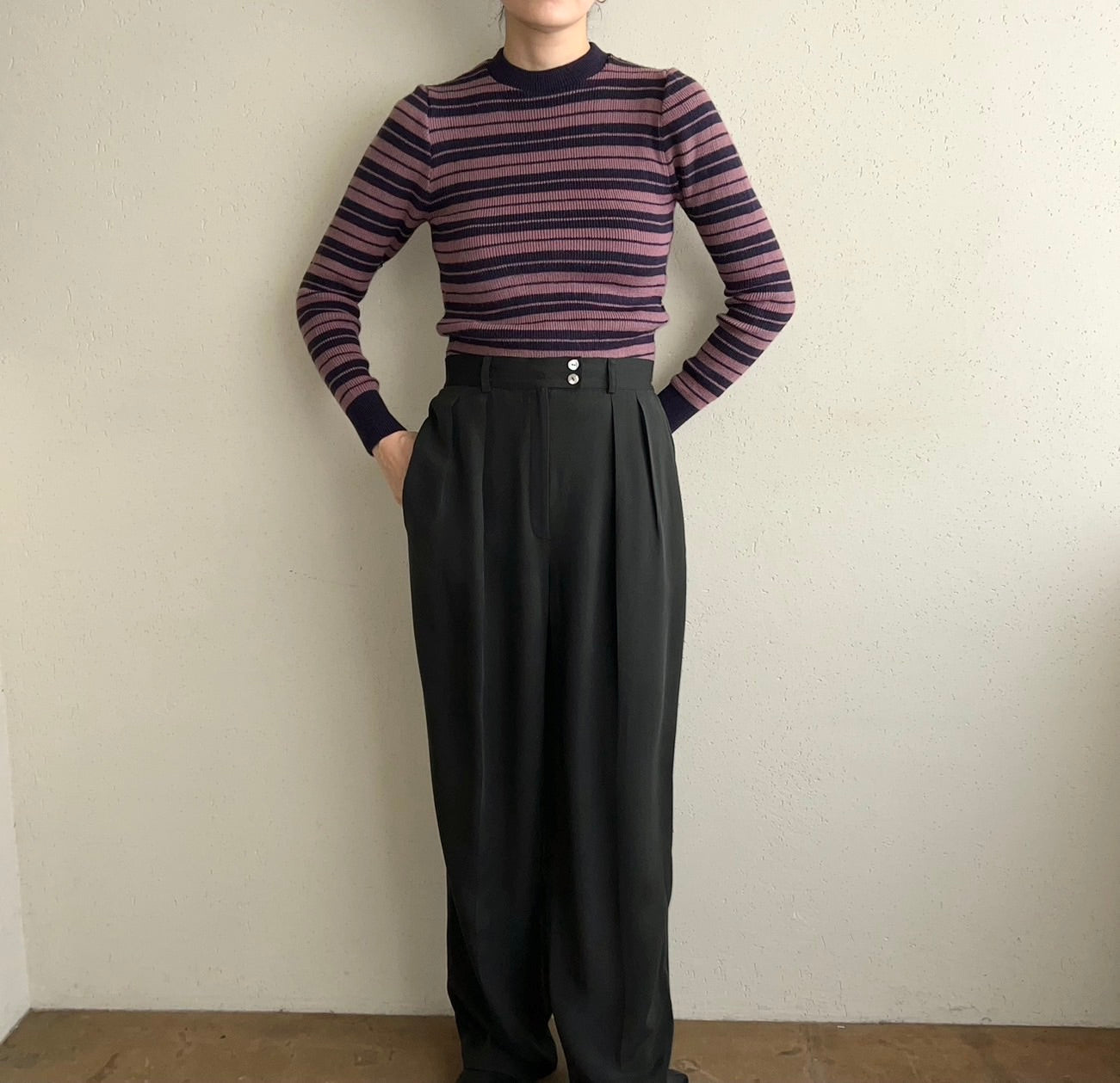 80s Striped Top