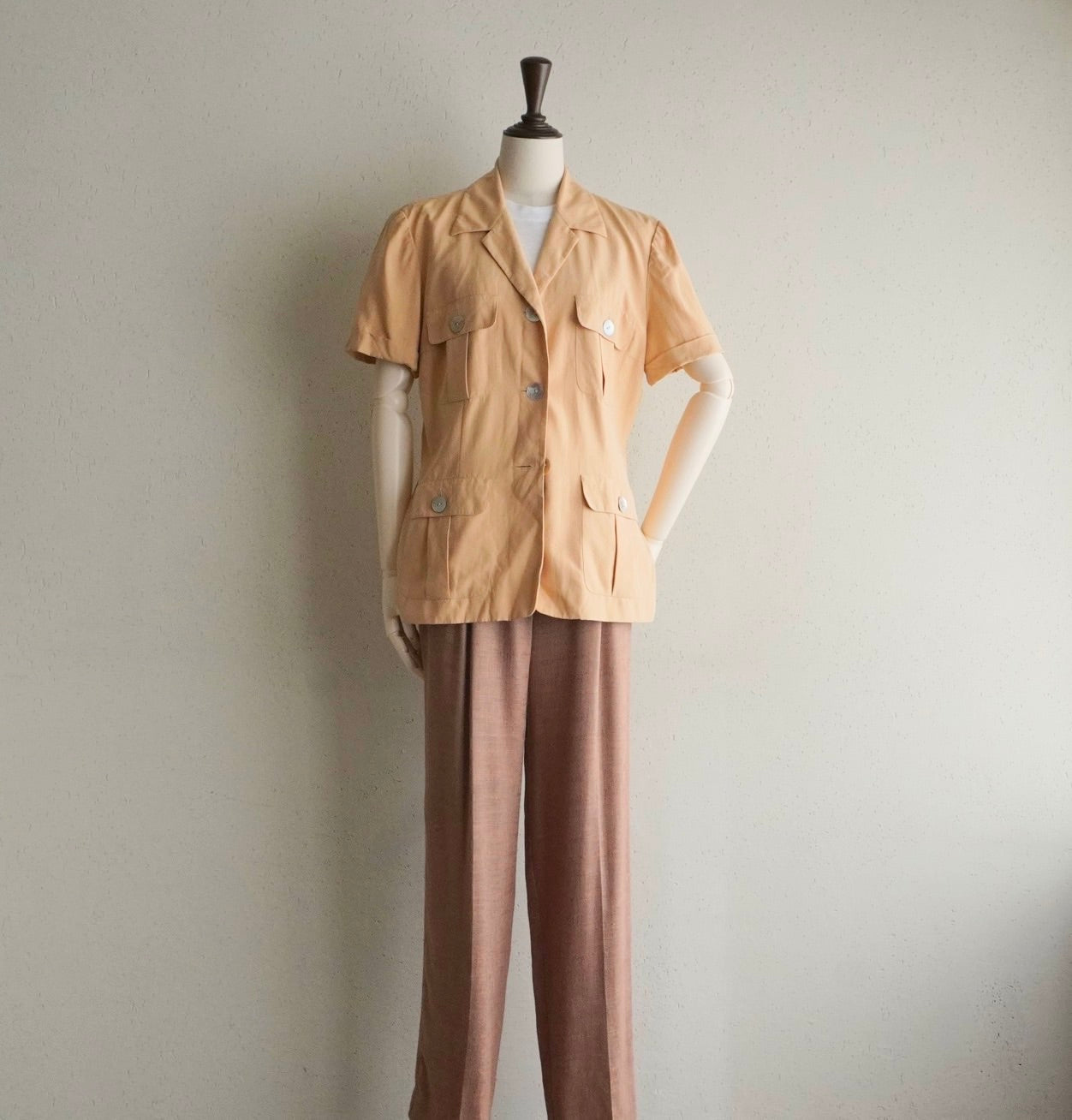 90s Silk Shirt, Jacket