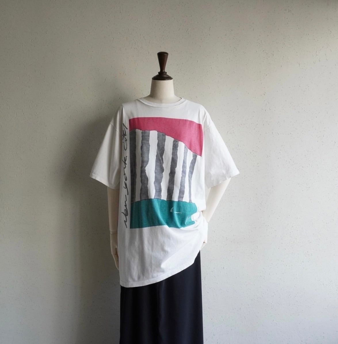 80s"GRAVITY GRAPHICS" Printed T-shirt Made in USA