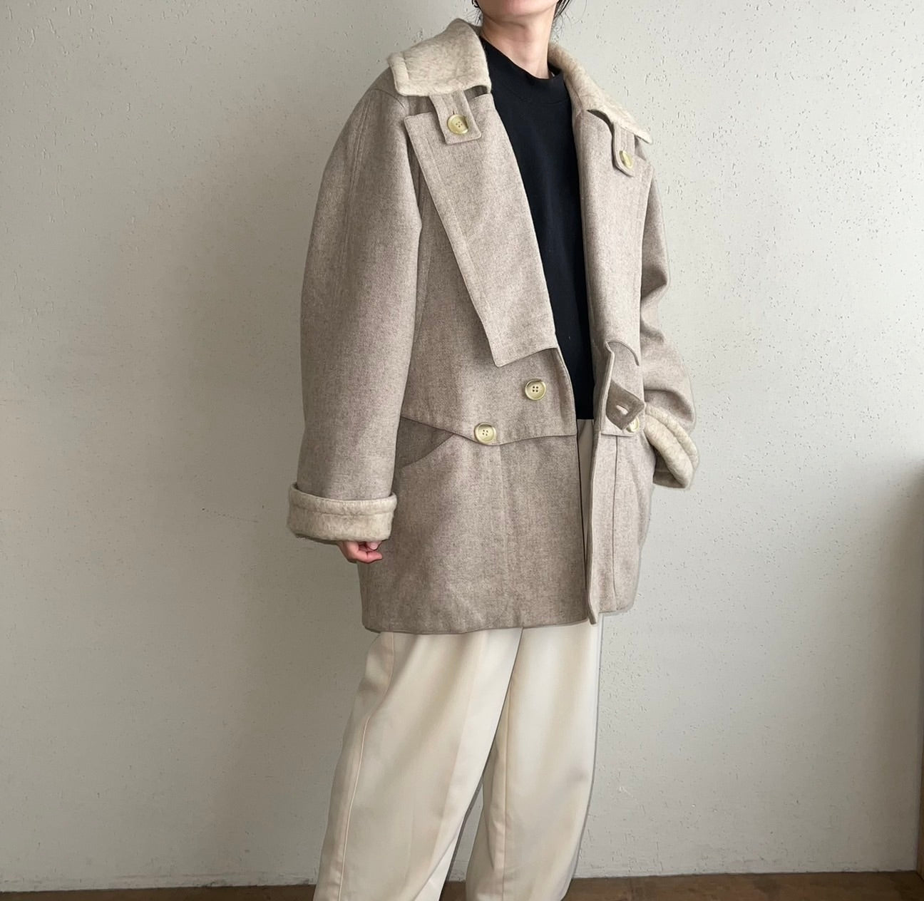 80s Wool Jacket Made in Italy