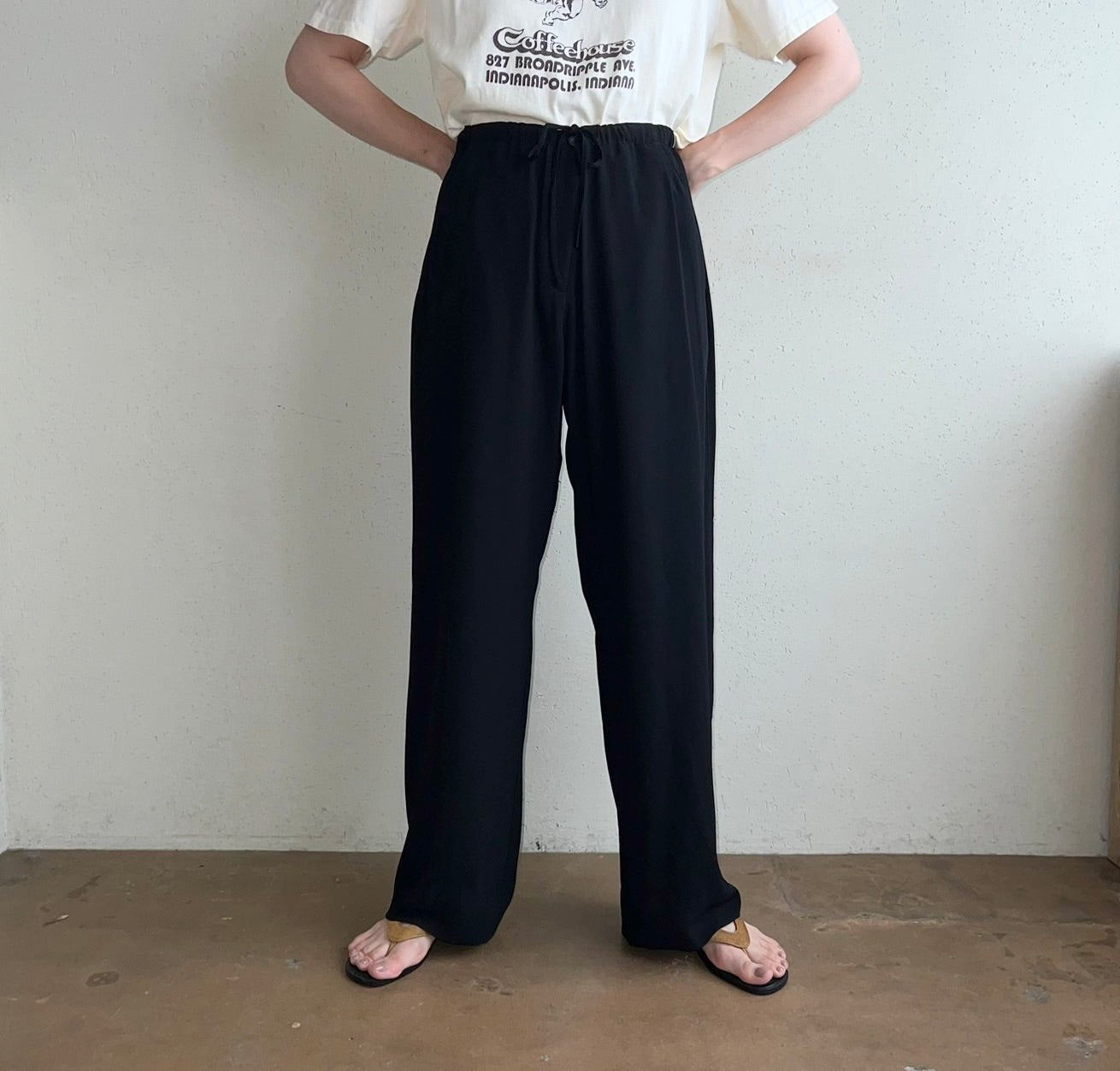 90s Black Pants DEAD STOCK