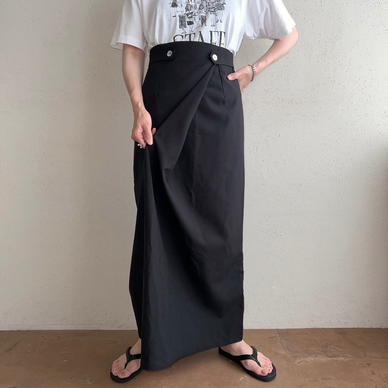 90s French Fabrique Skirt