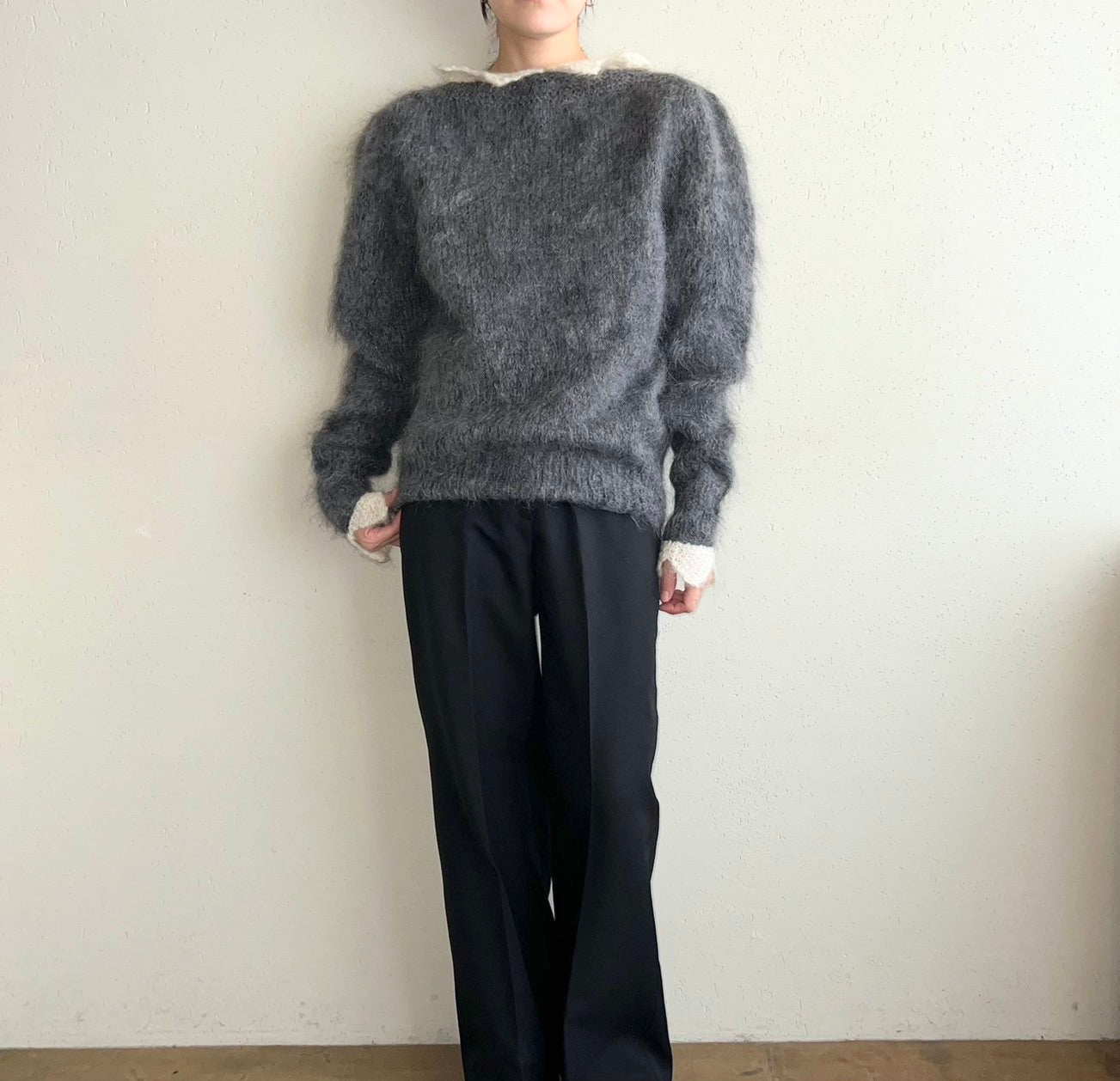 80s Design Hand Knit