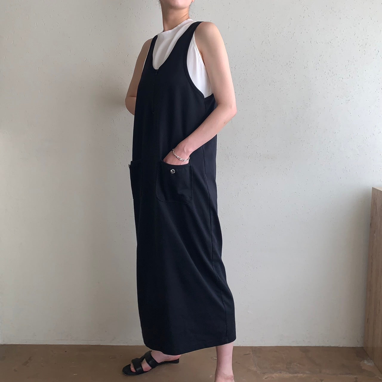 90s Half Zip Dress