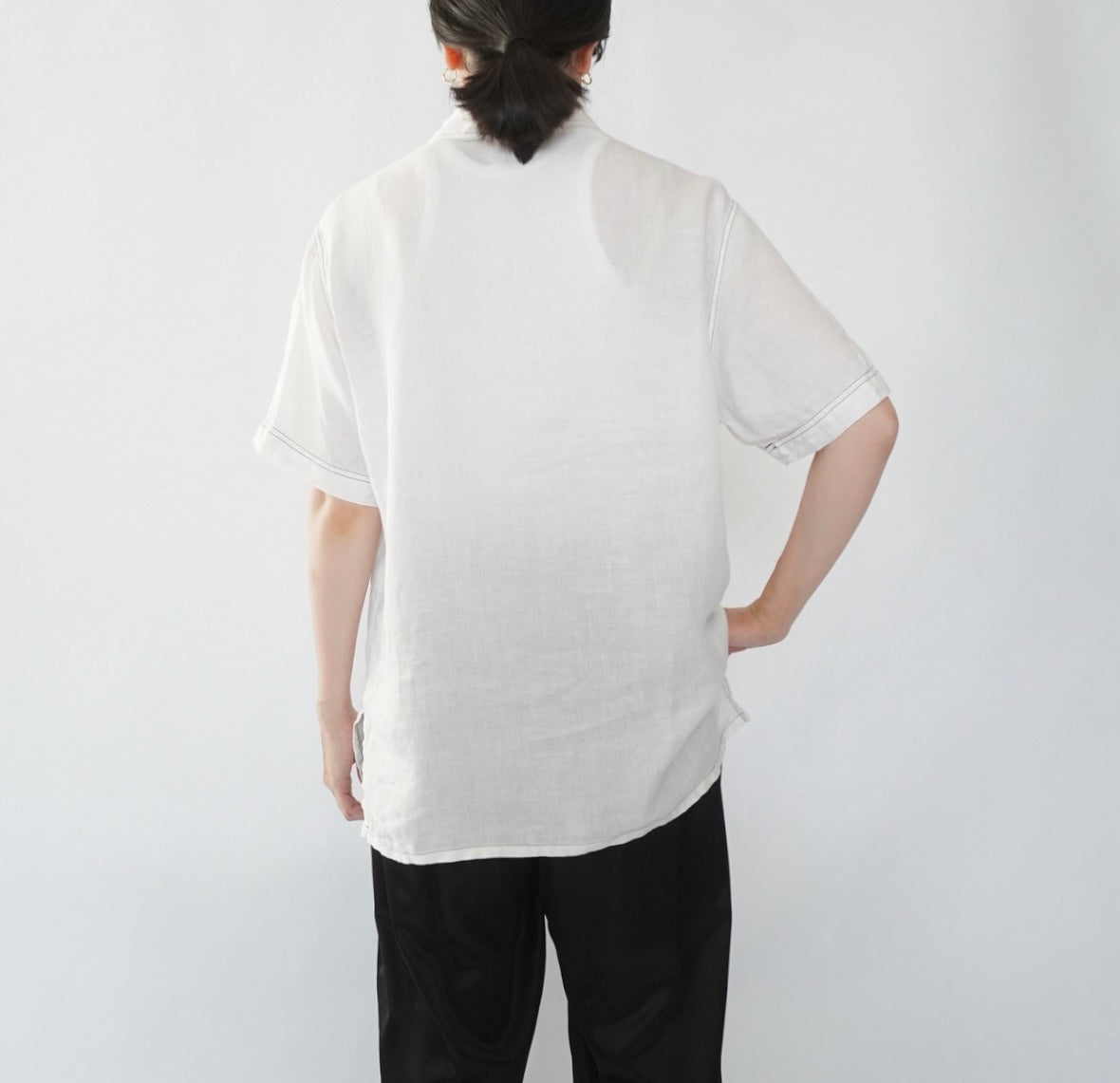 90s Linen Shirt Made in Italy