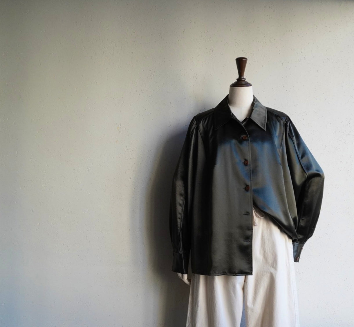 90s "harve benard" Shiny Shirt